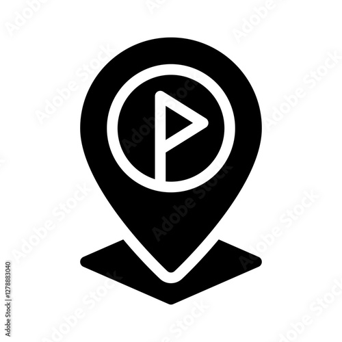 destination glyph icon Free Download destination glyph icon - GFXLoad