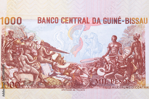 Canvas Print "Apotheosis to Triumph" from Guinea-Bissau peso