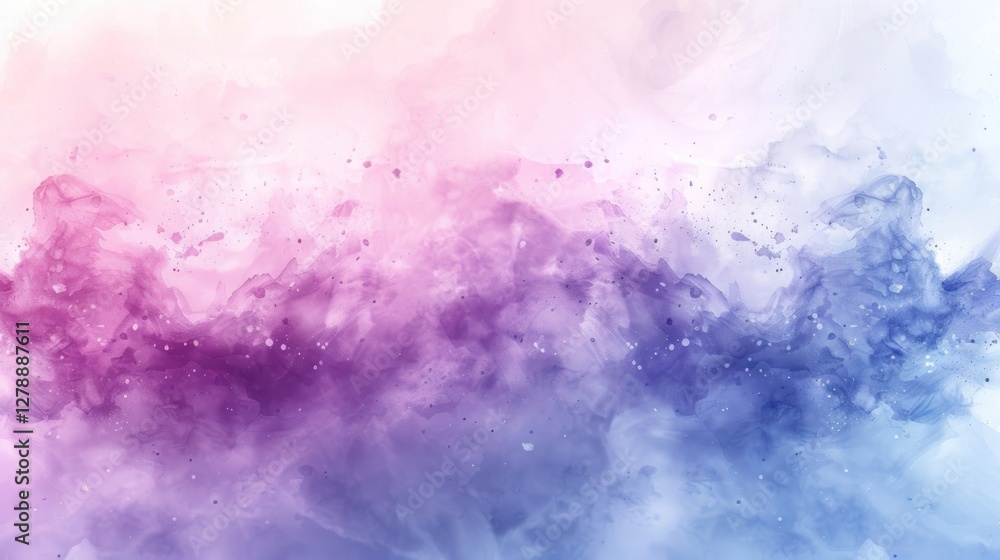 Fototapeta premium Pastel brushstrokes fade gently on a minimalistic background, creating a soft and refined artistic effect