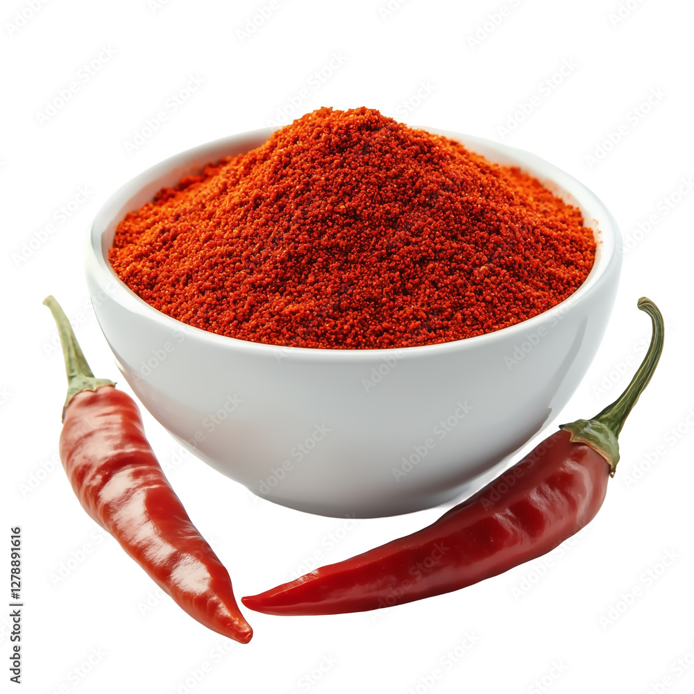 Red Chilly powder. chilly powder with red chilly isolated transparent white background download Red Chilly powder. chilly powder with red chilly isolated transparent white background download
