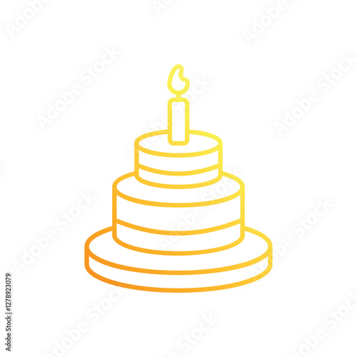 Birthday Bash Essentials vector icon