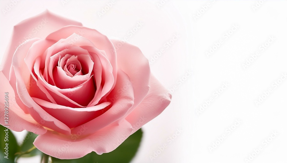 pink rose isolated on white background soft focus pink rose isolated on white background soft focus