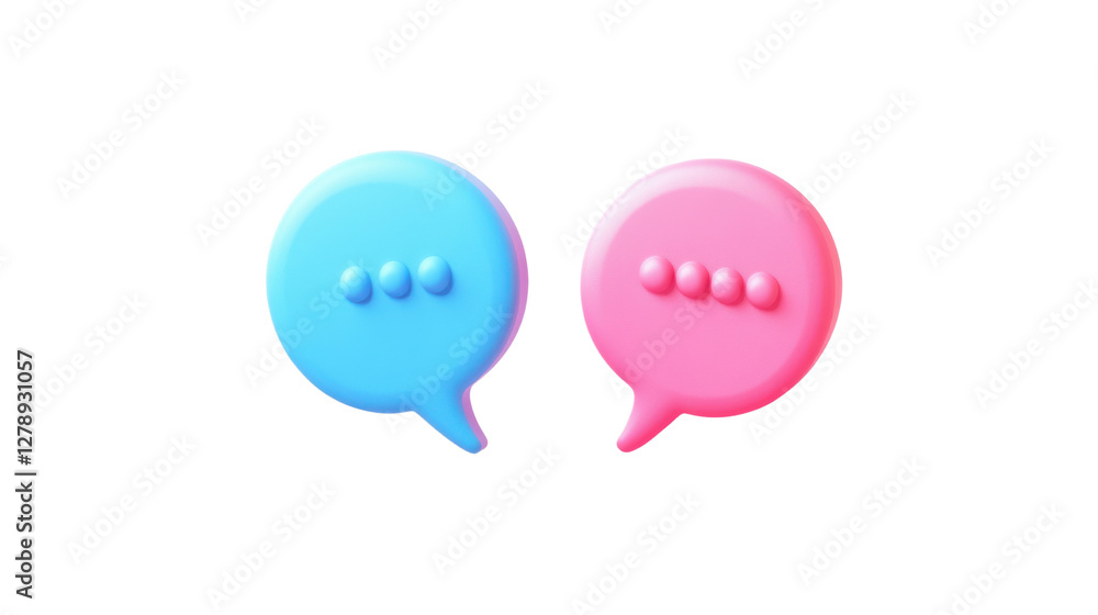Speech bubble isolated on white background Speech bubble isolated on white background