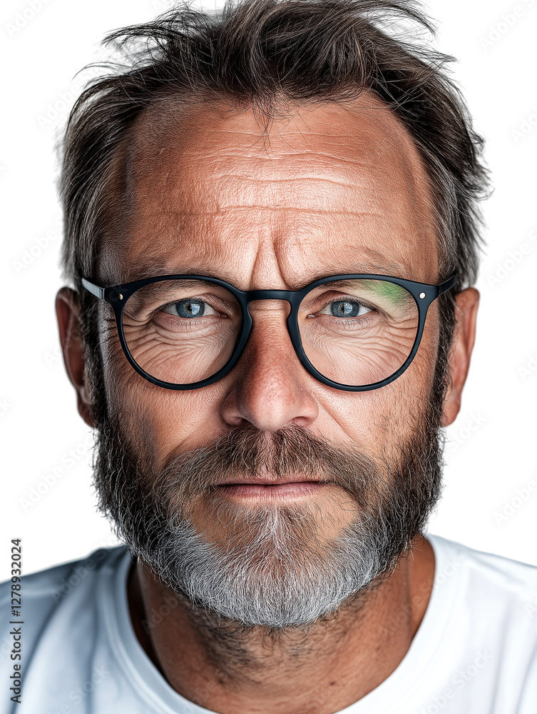 These images feature confident, middle-aged men with beards and glasses, dressed in casual and semi-formal attire, conveying a sense of wisdom, sophistication, and authority. These images feature confident, middle-aged men with beards and glasses, dressed in casual and semi-formal attire, conveying a sense of wisdom, sophistication, and authority.
