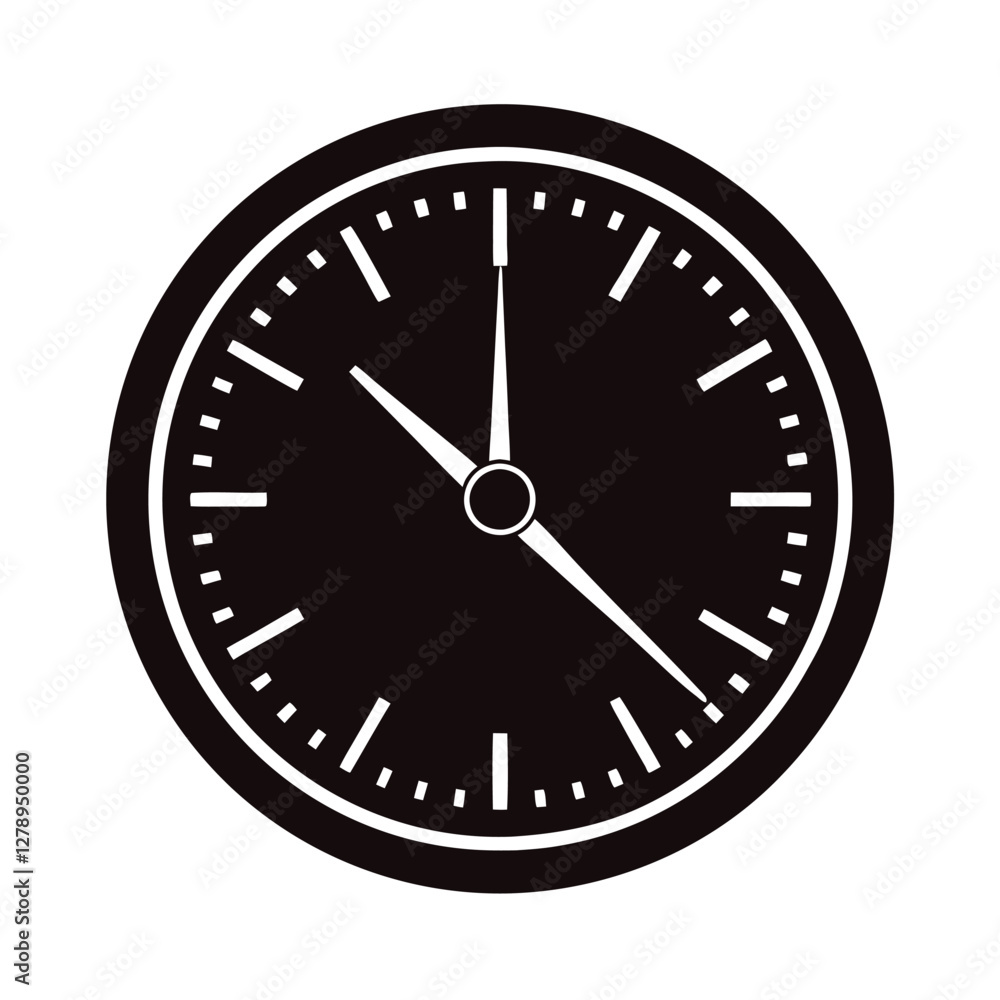 wall clock vector illustration wall clock vector illustration