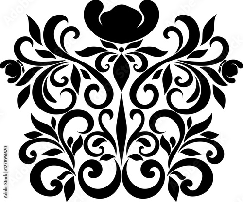 Elegance of the Black Flower.