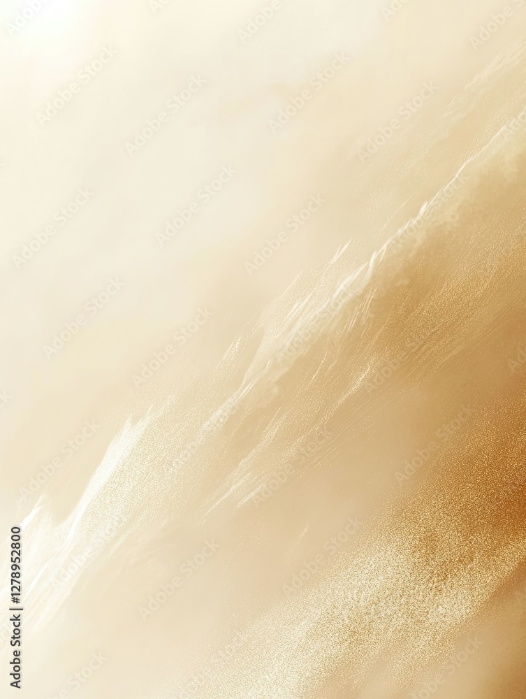 Obraz premium A light tan background with a white line that is slightly curved