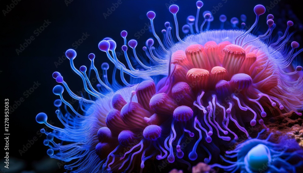 Obraz premium The future of microbiology holds exciting potential. 