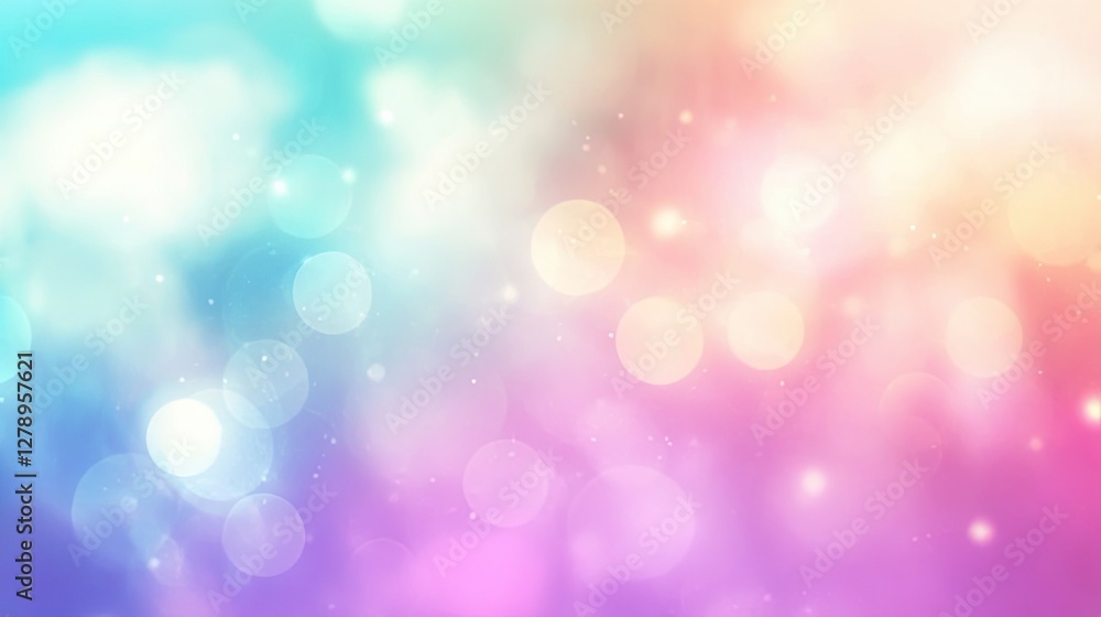 Fototapeta premium A colorful background with many small circles