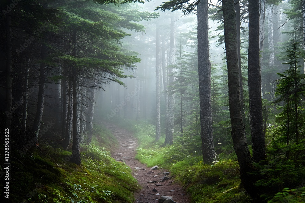 Fototapeta premium morning in the forest