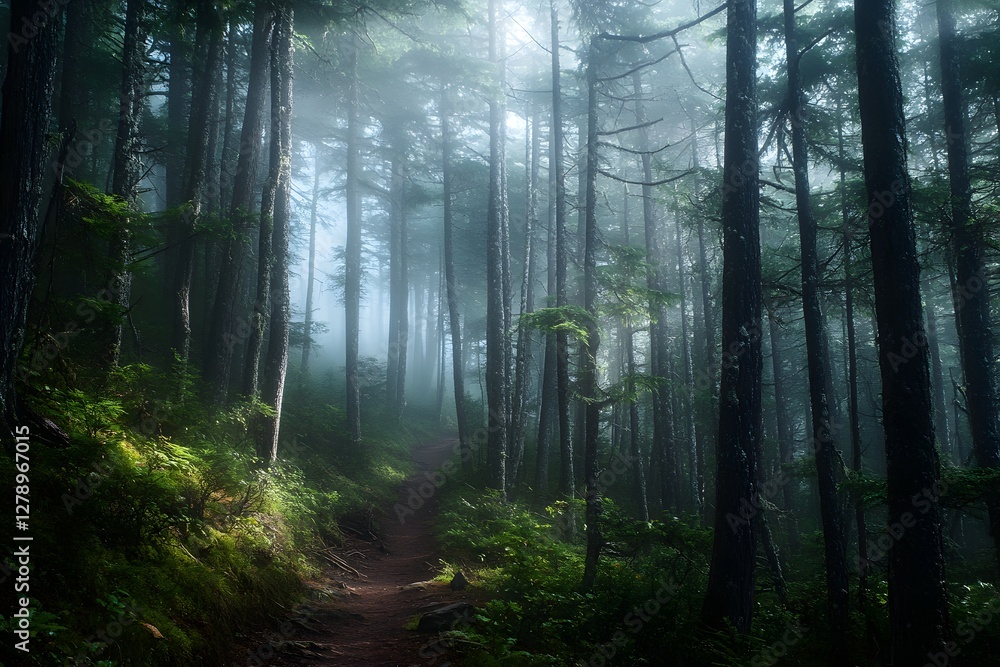 Fototapeta premium morning in the forest