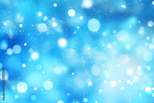 Captivating winter-themed visual with soft blue tones.