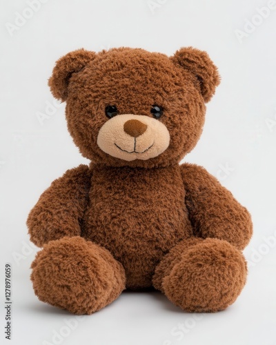 Lovable Plush Teddy Bear with Premium Fur Texture Perfect for Gift and Toy Photography