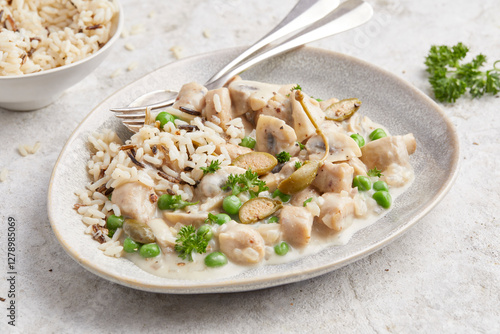 Fotografie Tofu Fricassee