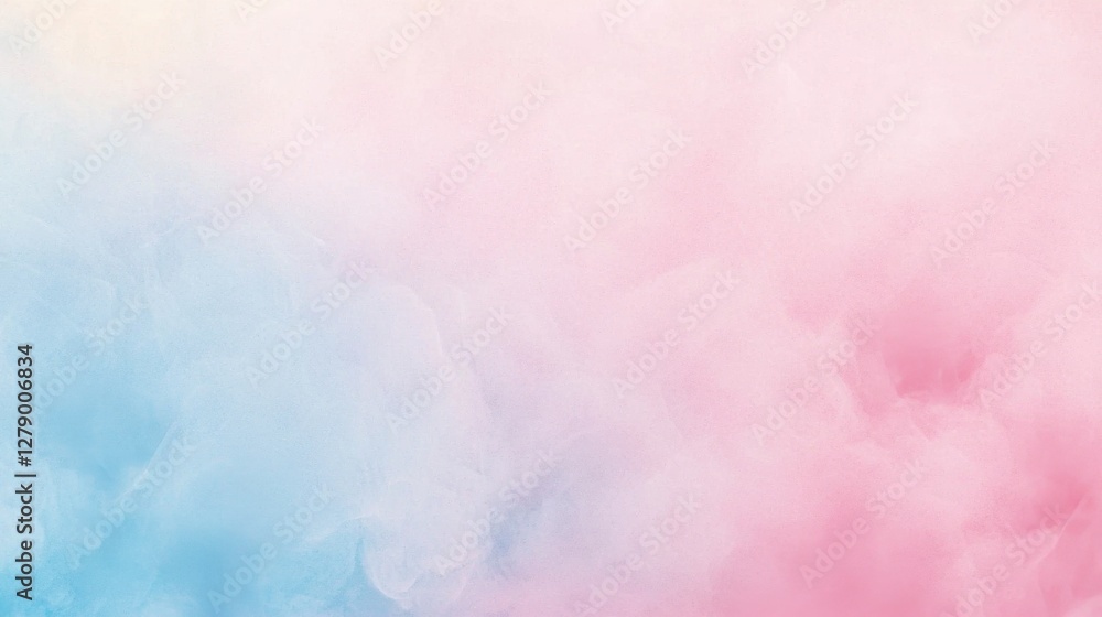 Obraz premium Soft Pastel Background with Gentle Pink and Blue Hues for Design