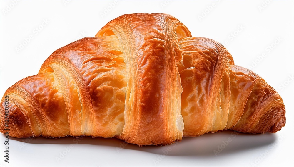 croissant isolated on white background croissant isolated on white background