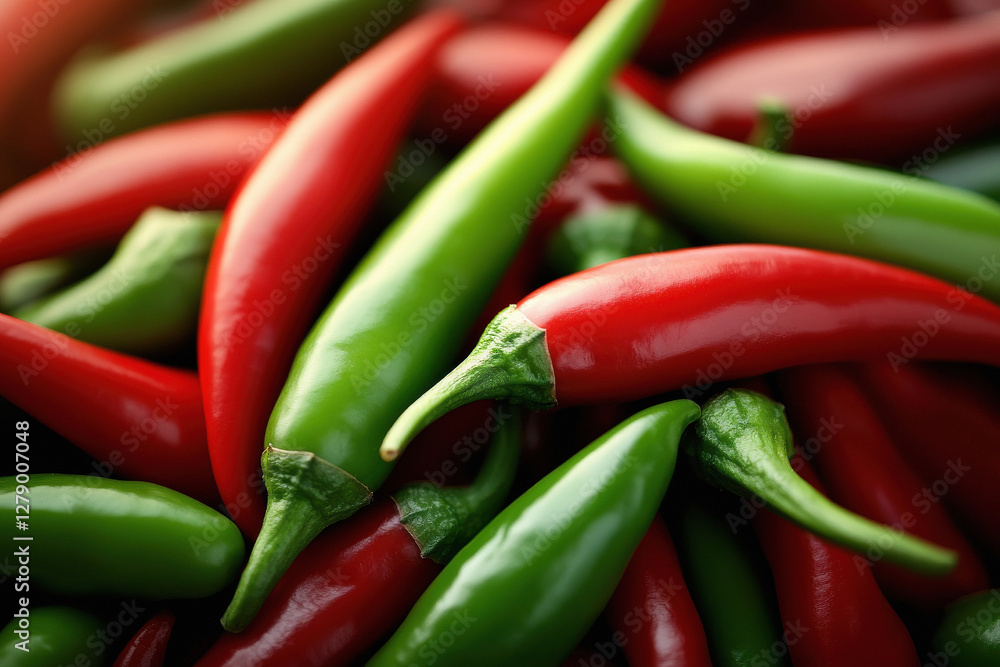 red and green chili red and green chili