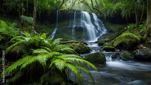 waterfall in the forest