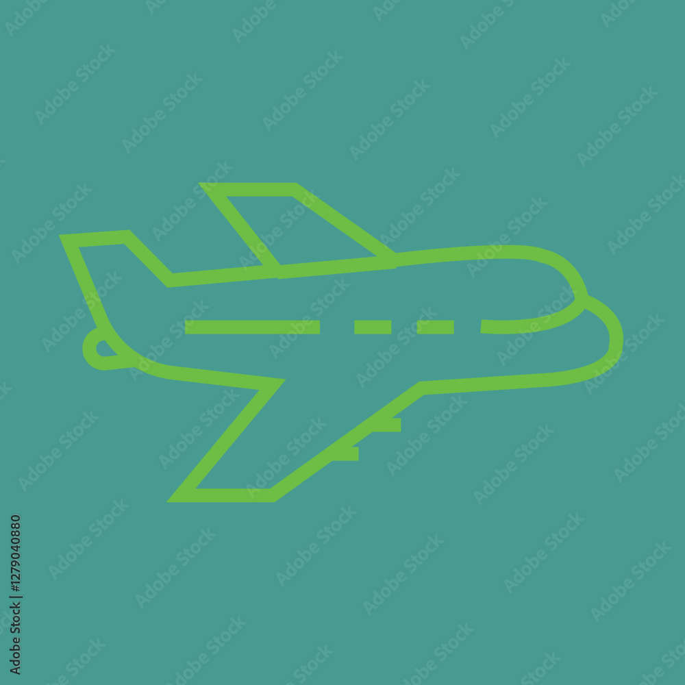 Airplane Icon Icon Design