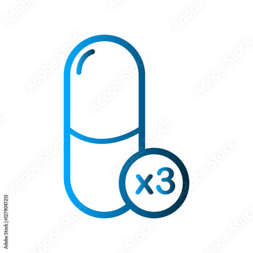 Capsule icon design template