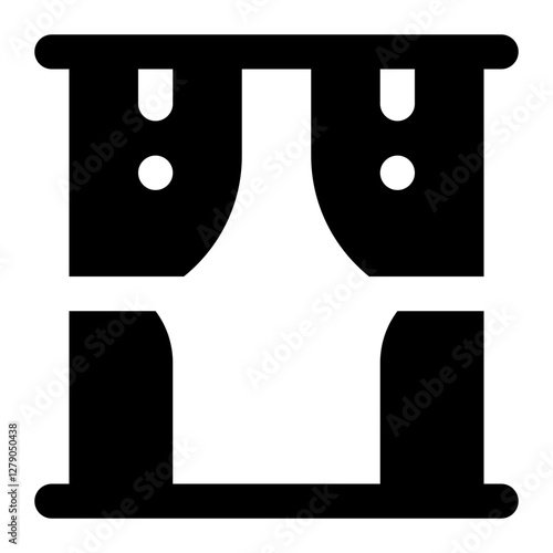 Icon Scene With Style Glyph