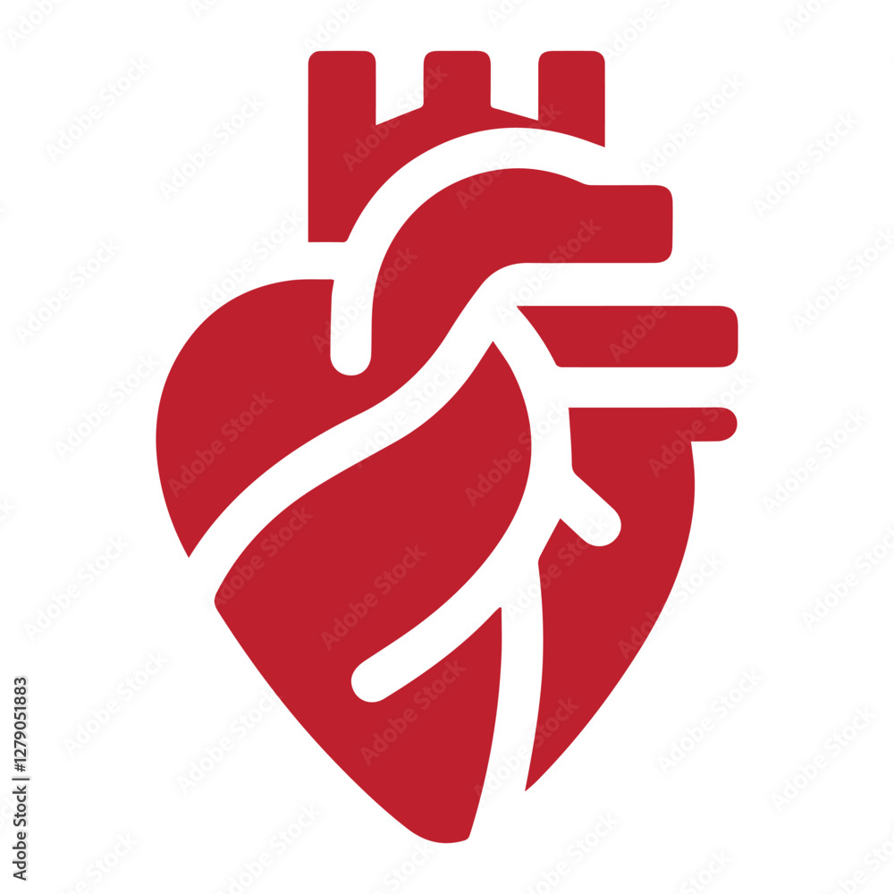 human heart icon human heart icon