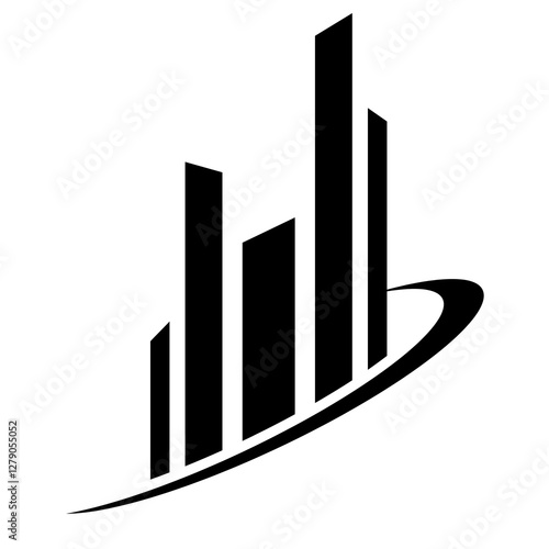 A vector illustration of a building icon logo, isolated on a white background in PNG format. Perfect for real estate, construction, architecture, and corporate branding.

