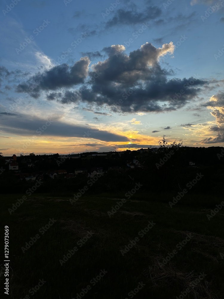 Fototapeta premium Sonnenuntergang