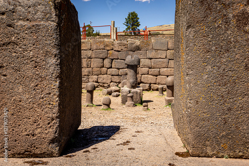 Exploring the Ancient Inca Uyo Fertility Temple in Chucuito Puno Peru Andean Cultural and Historical Landmark photo