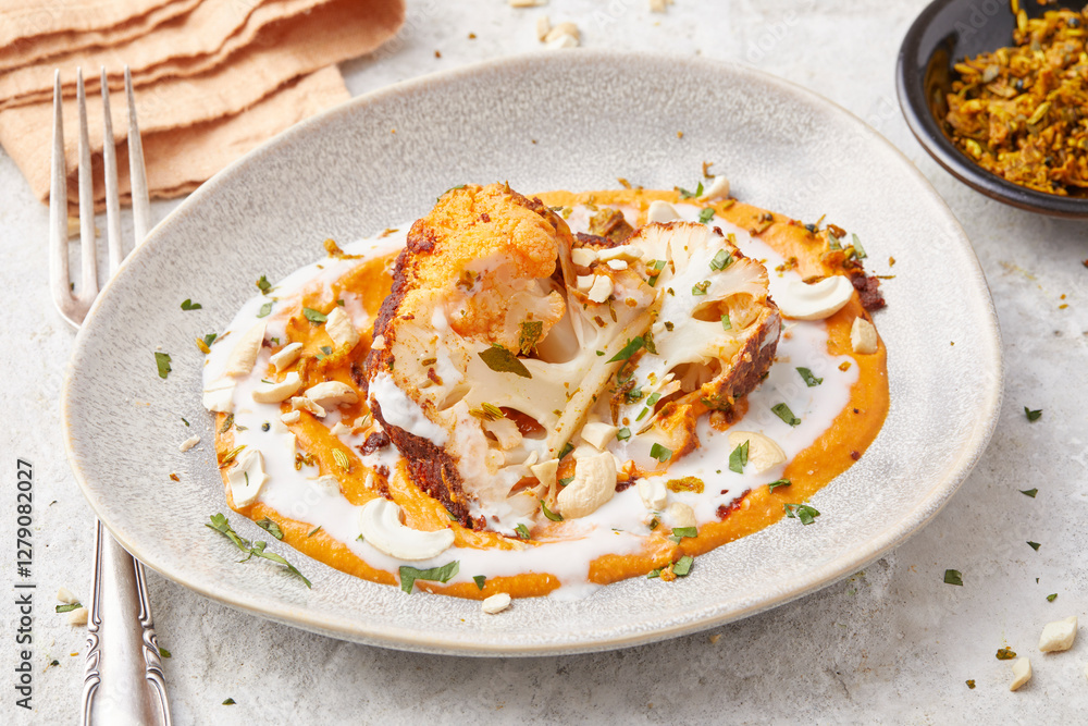 Cauliflower and Coconut Tikka Cauliflower and Coconut Tikka