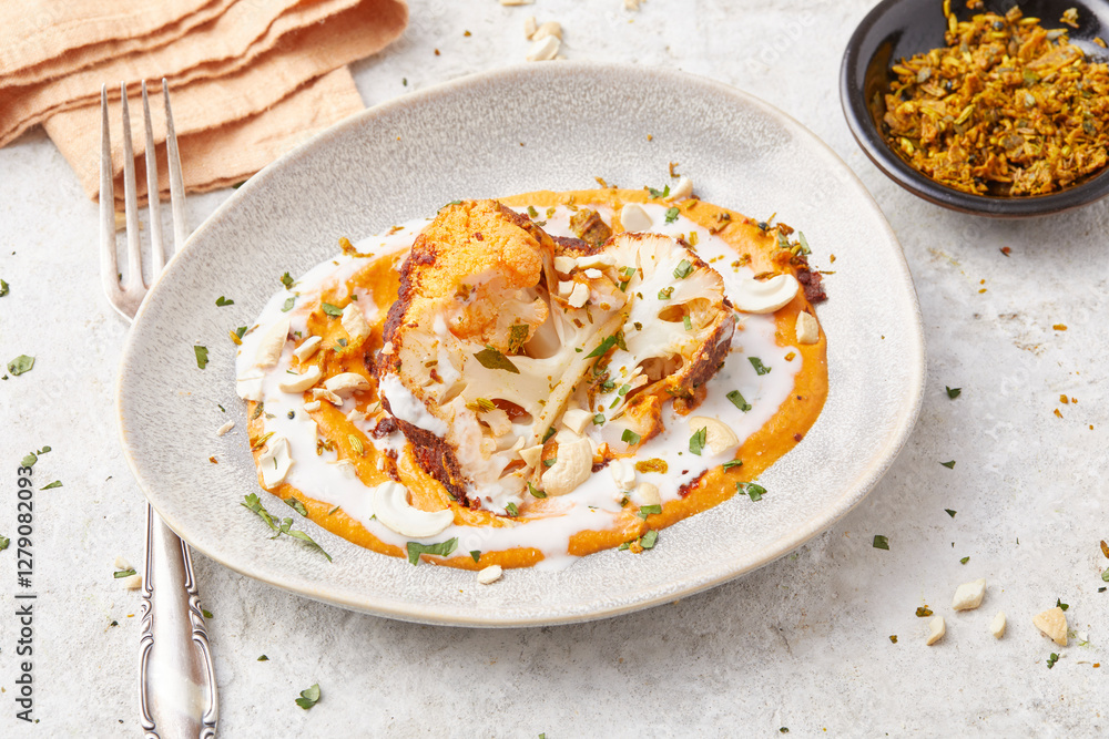 Cauliflower and Coconut Tikka Cauliflower and Coconut Tikka