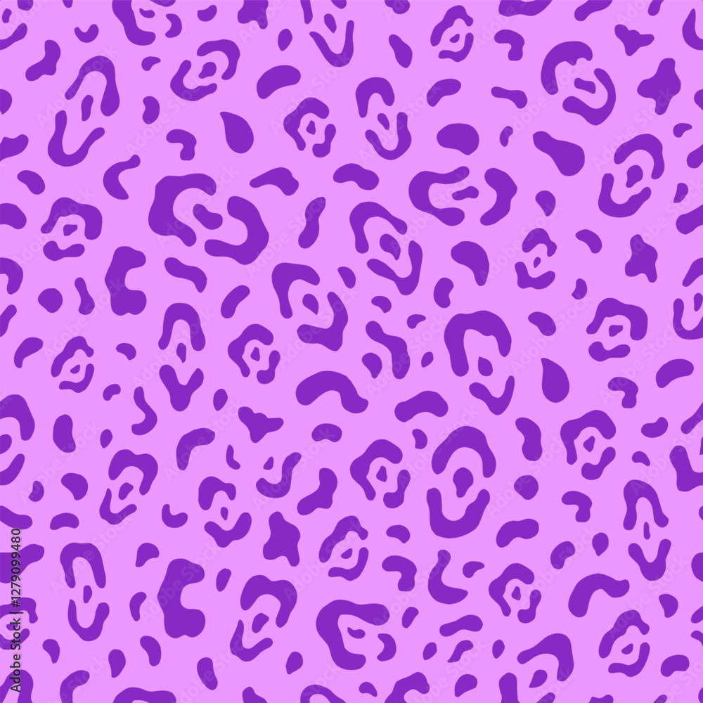 Seamless vector pattern of animals skin. Background for greeting card, website, printing on fabric, gift wrap, postcard and wallpapers. 