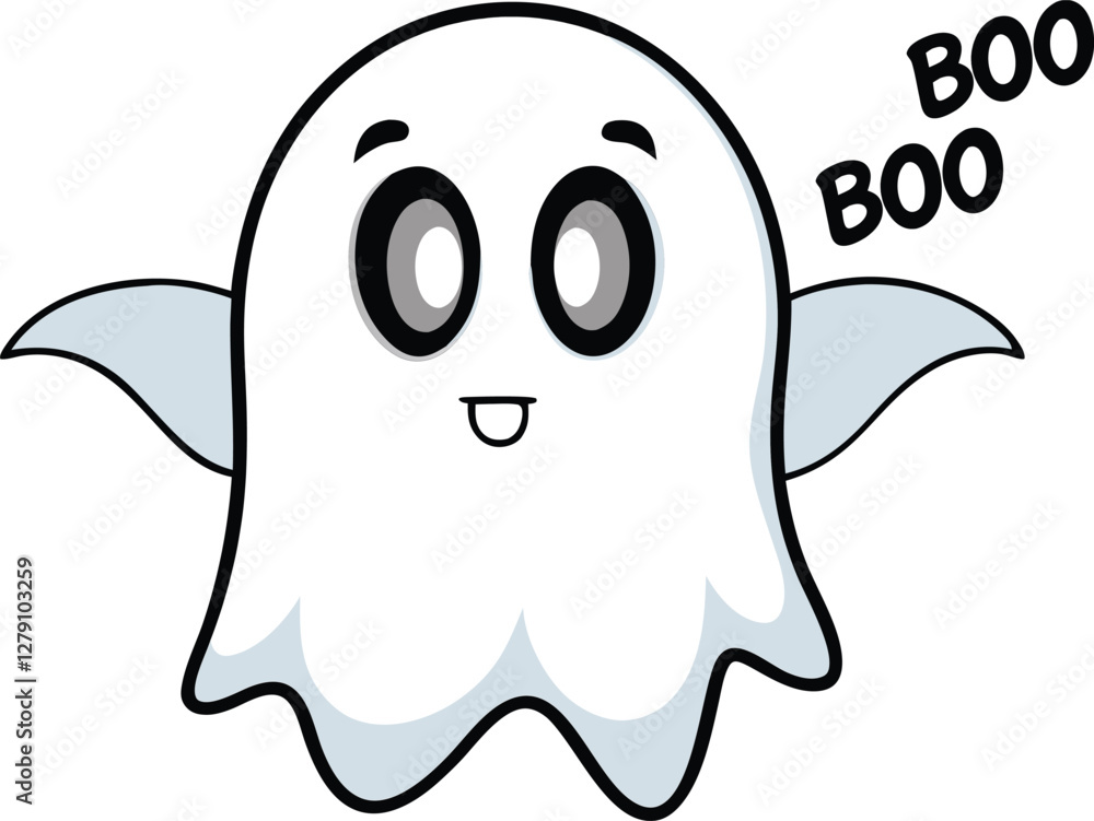 Cute ghost boo vector illustration, Halloween theme, spooky character, cartoon ghost design, adorable spirit, ghost boo, vector art, Halloween vector, cute ghost clipart. Cute ghost boo vector illustration, Halloween theme, spooky character, cartoon ghost design, adorable spirit, ghost boo, vector art, Halloween vector, cute ghost clipart.