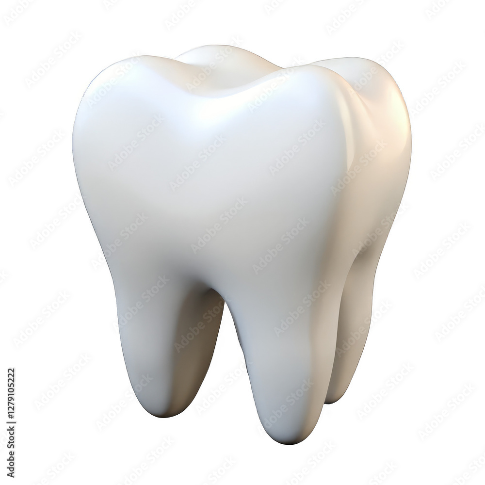 tooth 3d render, transparent background tooth 3d render, transparent background