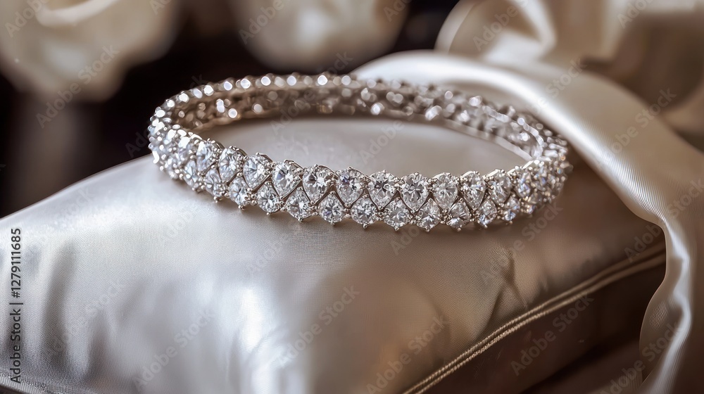 Exquisite Diamond Bracelet: A Symphony of Sparkle Exquisite Diamond Bracelet: A Symphony of Sparkle