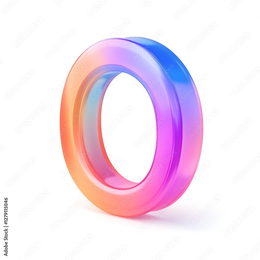 Colorful Abstract Ring Gradient Design Element Colorful Abstract Ring Gradient Design Element