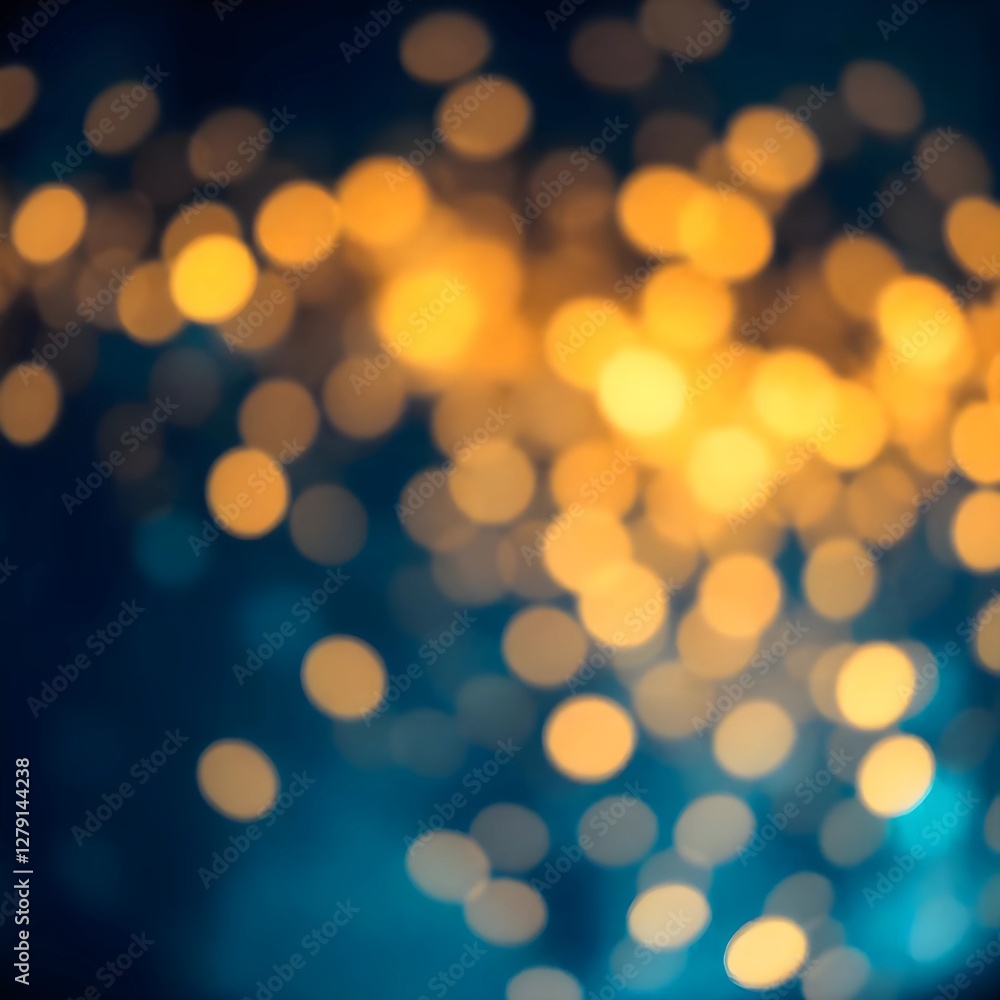 Golden Bokeh Lights Background – Elegant Blurred Abstract Glow Golden Bokeh Lights Background – Elegant Blurred Abstract Glow