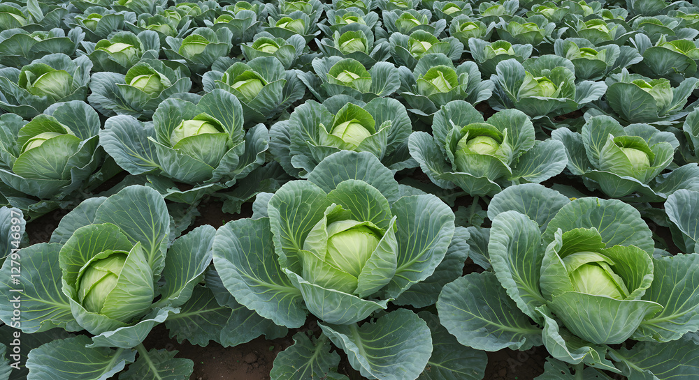 Cabbage Field on a Sunny Day
Cabbage Field on a Sunny Day