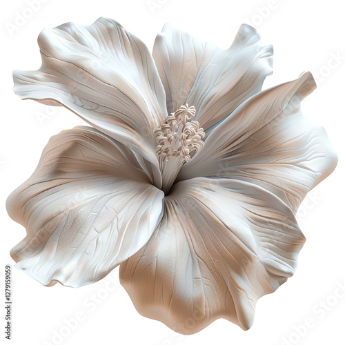 White Hibiscus Flower