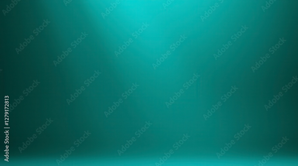 Obraz premium Teal abstract texture with grainy film effect and soft gradients for a retro aesthetic.