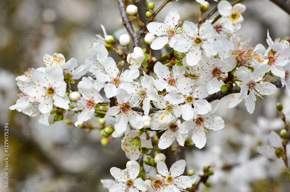 photos of flowering plum tree and plum flowers photos of flowering plum tree and plum flowers