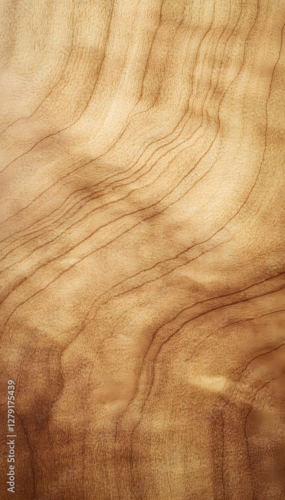 Fototapeta premium Close up of a wooden board with detailed grain patterns