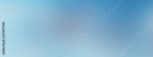 Obraz na płótnie abstract gradient background transitioning from a lighter shade of blue on the left to a darker shade of blue on the right, noise effect w salonie