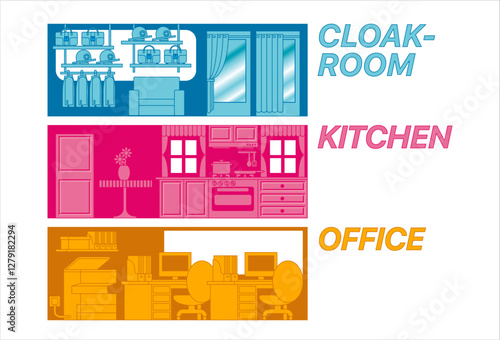 Office, Kitchen, Cloakroom, Interior Space