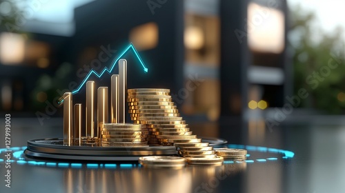 Financial growth strategies unveiled in urban business settings innovative insights for maximizing wealth modern economy professional imagery