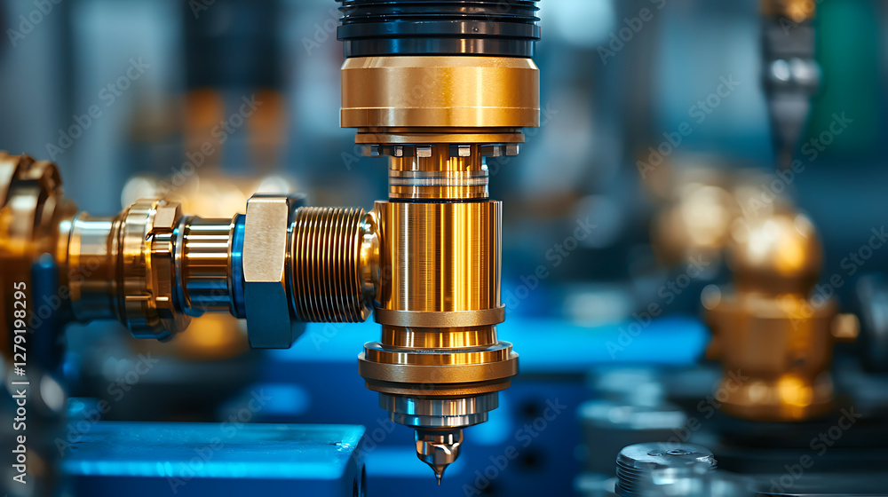 Cnc machine cutting turbocharger components with precision industrial workshop machinery details high-tech environment close-up view engineering excellence Cnc machine cutting turbocharger components with precision industrial workshop machinery details high-tech environment close-up view engineering excellence
