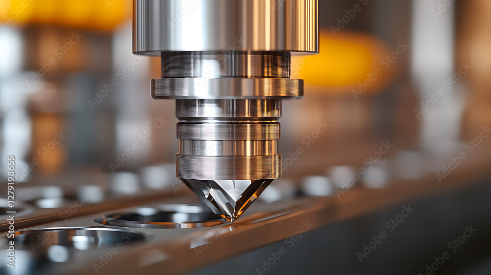Cnc cutting tools in action precision carving of aluminum pistons industrial environment close-up view advanced manufacturing techniques Cnc cutting tools in action precision carving of aluminum pistons industrial environment close-up view advanced manufacturing techniques