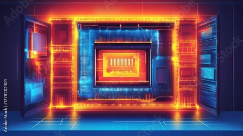 Wallpaper Mural Cutting-Edge Technology: Unveiling the Intricacies of a High-Performance Microprocessor Torontodigital.ca