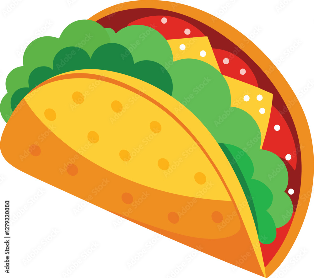taco vector, vector and illustration, vector style taco vector, vector and illustration, vector style