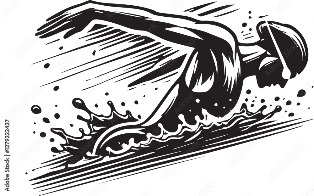 Fototapeta premium Swimming Swim Swimmer, swimming Alphabet font, Swimming, american flag sports, swim, usa flag swim, Swimming, swim, swimming, Swim, Swimmer, swimming Alphabet, font, american flag, sports, usa flag sw